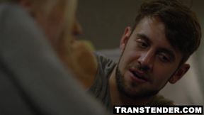 Dante Colle stretches my tight TS ass with his large dick