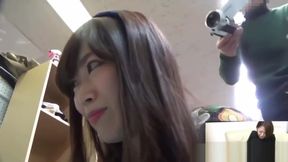 Japanese ho pees on floor