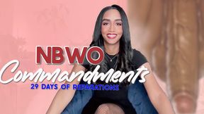 NBWO | BNWO Commandments | Closed Captions