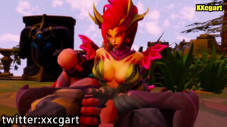 Zyra On Top - League Of Legends Hentai porn