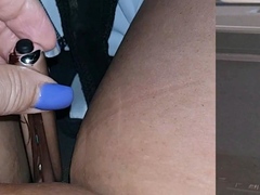 Stacked brunette goes solo toys and masturbation