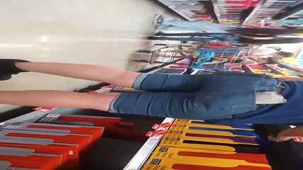 Walmart candid ass
