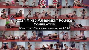 2024 Mixed Punishment Rounds Compilation: 8 Victory Celebrations from 2024, with VeVe, Kami, Lana Luxor, Summer Reigns, Big Boss Blaze, Tia Wrestler, and the guys