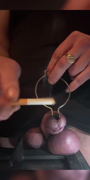 Epic moment from "Burning Acorn with Cigarette and Fire Part 2"