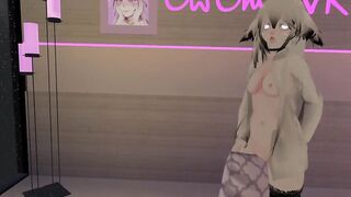 Vulgar Cat sluts Humps her Pillow until she Ejaculates [intense Groaning VRchat Erp 3D Hentai] Preview