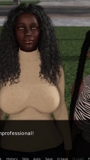 Baking with Chocolate 4 Ladesha Got a Good Spanking