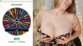 Wheel of Shame: Spin for Spanks, CBT Torment &amp; Condom