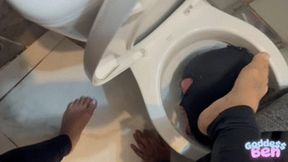 Slave Drinking Fountain (Toilet Slave Training) – Goddess Beh # 1080HD
