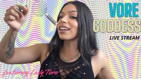 Vore Goddess Live Stream