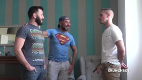 Leo grin fucked bareback by Apolo Adrii