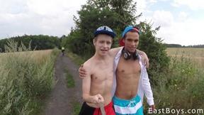 Adorable Twinks Enjoying a Adventure Holidays