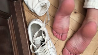 My feet after a long day