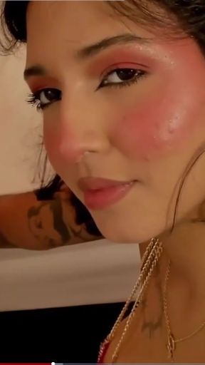 I suck my boyfriend's cock on live camera.   Clip 2