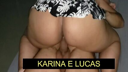 Homemade PAWG Housewife Karina Rides Lucas' Cock Until He Fills Her Ass with Cum