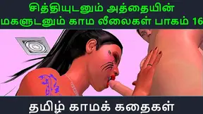 Tamil Anime Vixen Seduces Lover in Steamy Romantic Tryst