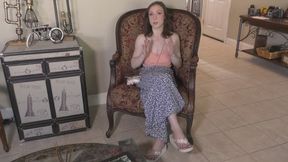 STAR CARTER MAKES THE OLD MAN CUM