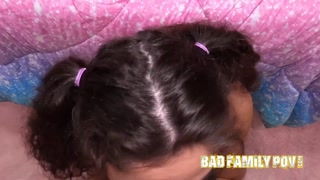 BadFamilyPOV- Stepdaughter Kiarra Kai want to please her Stepdad