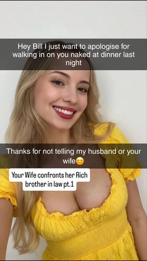 Hotwife cheats on her submissive husband at home