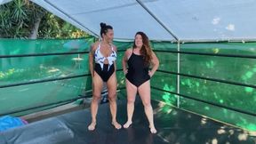 Kristi Etxold vs Luna - Submission Wrestling