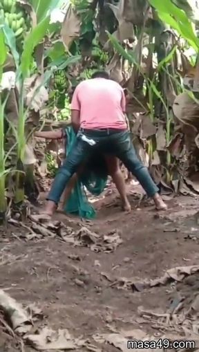 Aunty with Her Lover Catch by Husband