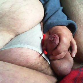 cock and balls tied cumming