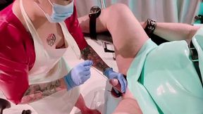 Medical Fetish - Catheterisation and Intense Edging