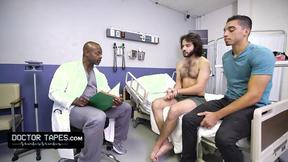 ”Medical Trainer Gave Dante Drackis His Routine Check Up”