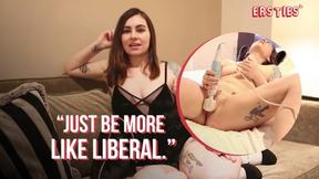 ”Ersties - Sexy Australian Amateur Kitty Uses a Magic Wand To Satisfy Her Needs”