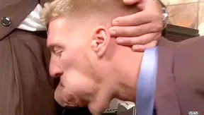 Craving Every Drop: Gavin Devours Thick Load After Steamy Office Fuck – 18+