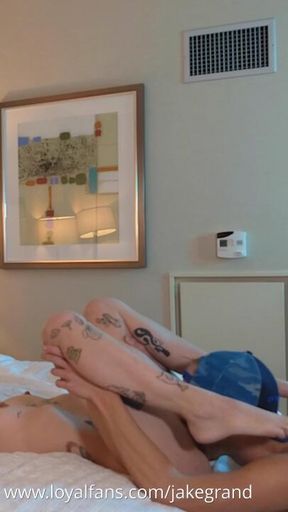 Eating Petite Tatted ****'s Pussy - Compilation 4