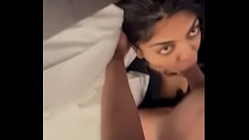 Sexy brown girl gets facefucked