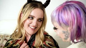 anal lessons! kellie panther & charlie forde masturbate!