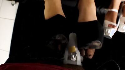 Chastity Cuck Humiliated by mean Babes