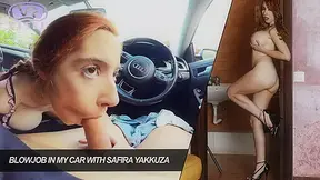 Blowjob in my car With Safira Yakkuza