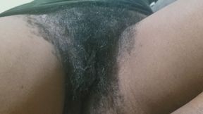 Very hot and skinny amateur raw kissing each other creates a sensual hairy pussy