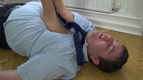 Office Trampling!