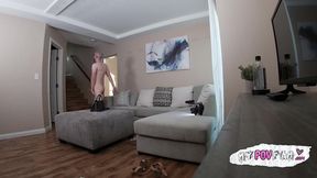 Horny Stepmom Craves Big Cock in All Her Holes Bts