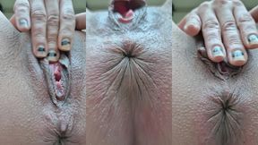 lettywild anus and pussy close up