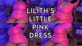 Tiny Pink Dress, Big Mean Femdom
