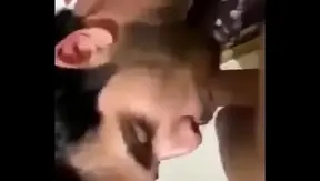 Slavic Slave Seduces With Sexy Blowjob and Big Cock Masturbation