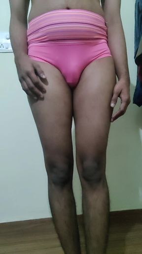 Indian Sissy cuckold looser beta simp got hipster panty in gift from Mistress Prerna