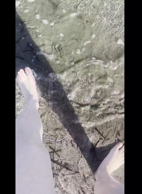 Beach Feet Teasing