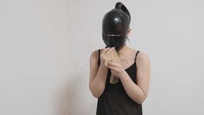 Training a black-stockinged mare