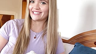 Big Tit Blonde Angie Faith POV