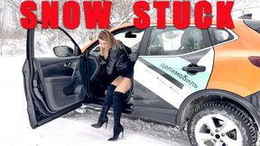 IRINA VICTORIA STUCK IN SNOW ADVENTURE 4K full video 21 min