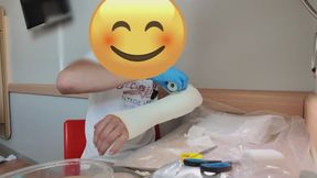LAC Application - Long Arm Cast - Bras platre