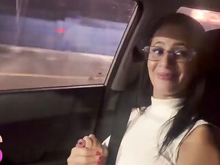 I made my cuckold spouse take me and a scoundrel I met at the party to a motel to screw my butt and my cunt, and the cuckold filmed anything (FULL MOVIE SCENE ON RED)