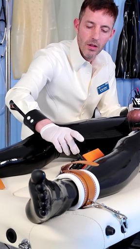 Testing the Gimp in the Rubber Clinic Pt 2