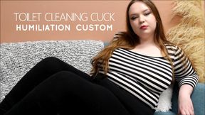 TOILET CLEANING CUCK HUMILIATION CUSTOM