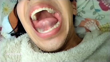 Tongue out of my mouth